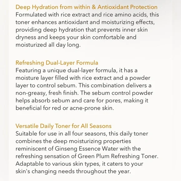 Beauty of Joseon Glow Replenishing Rice Milk Toner - Picture 8 of 9